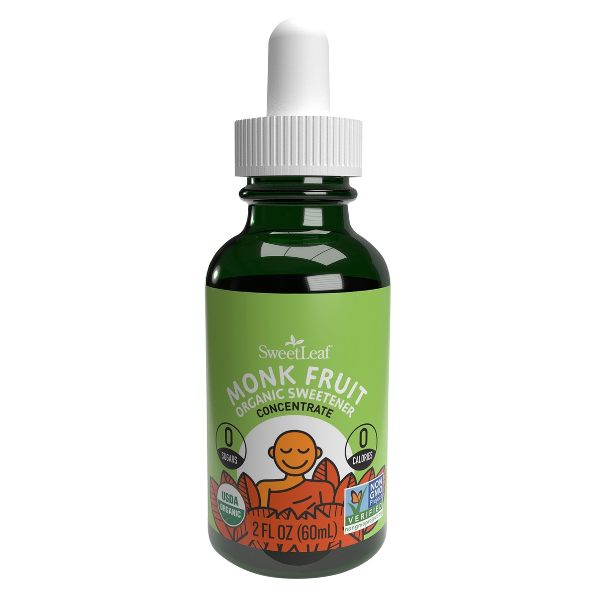 slide 8 of 8, SweetLeaf Liquid Unsweetened Monk Fruit Sweetener, 2 oz