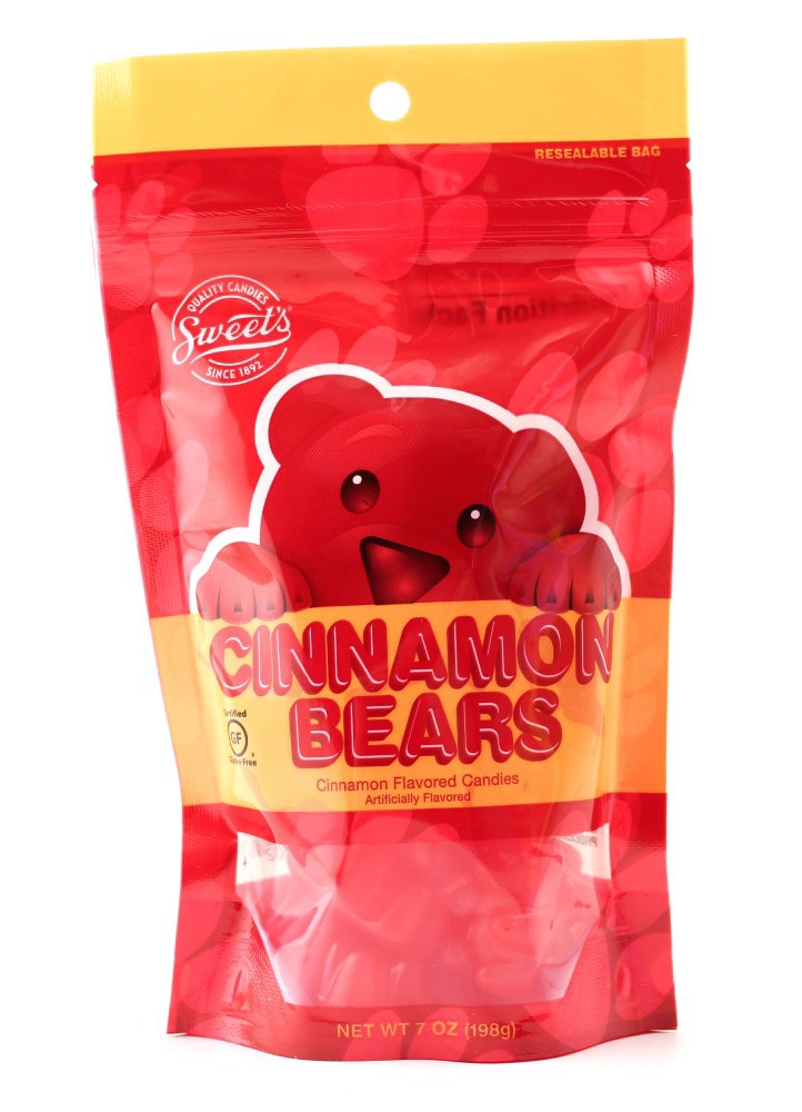 slide 1 of 1, Sweet Candy Sweets Cinnamon Gummer Bears, 7 oz