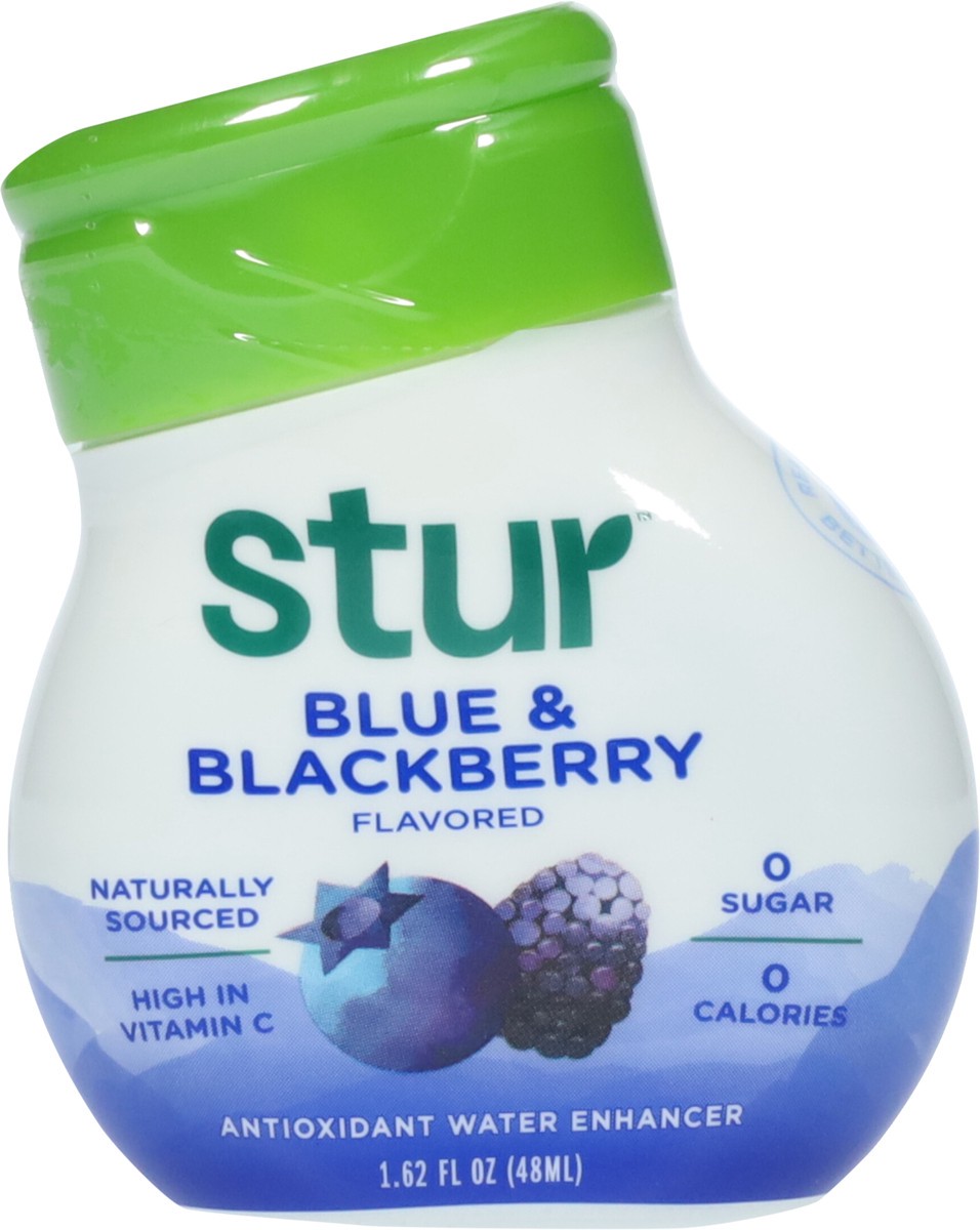 slide 2 of 9, Stur Antioxidant Blue & Blackberry Flavored Water Enhancer 1.62 fl oz, 1.62 fl oz