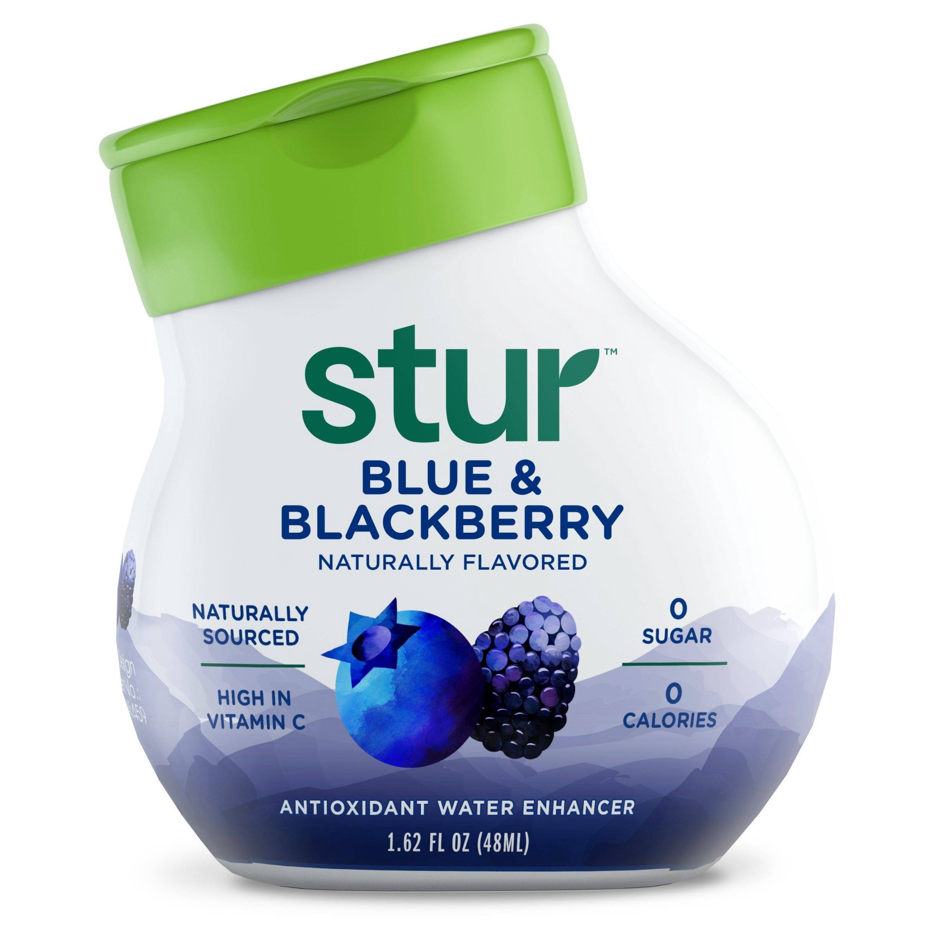 slide 1 of 9, Stur Antioxidant Blue & Blackberry Flavored Water Enhancer 1.62 fl oz, 1.62 fl oz