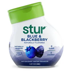 Stur Zero Sugar Blue & Blackberry Liquid Water Enhancer 1.62 fl oz