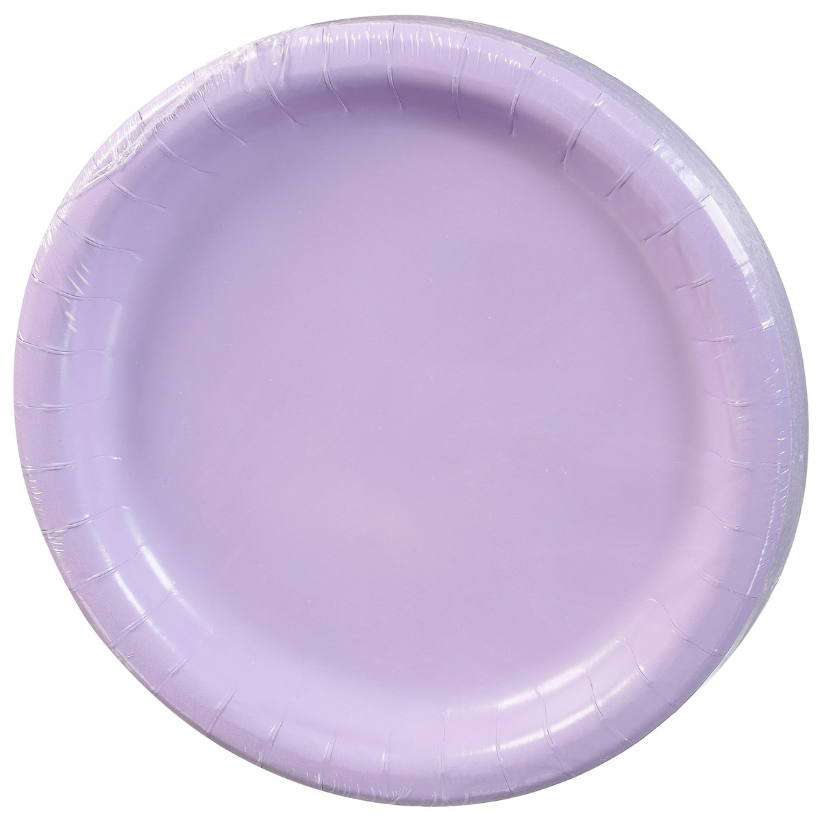 slide 3 of 4, Touch of Color Sturdy Style Luscious Lavender Plates 24 ea, 24 ct