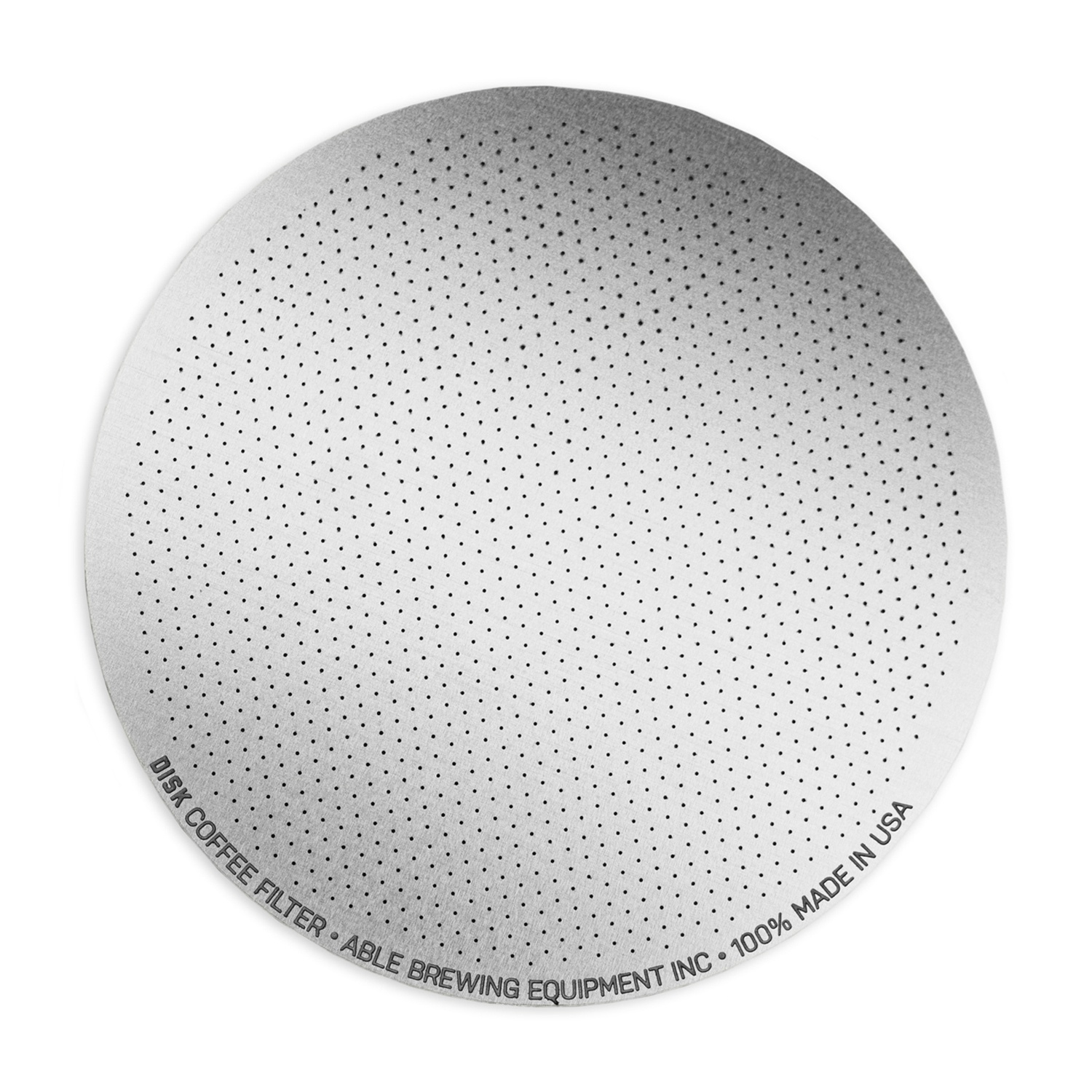slide 1 of 1, Able Brewing DISK Reusable Stainless Steel Coffee Filter, 1 ct