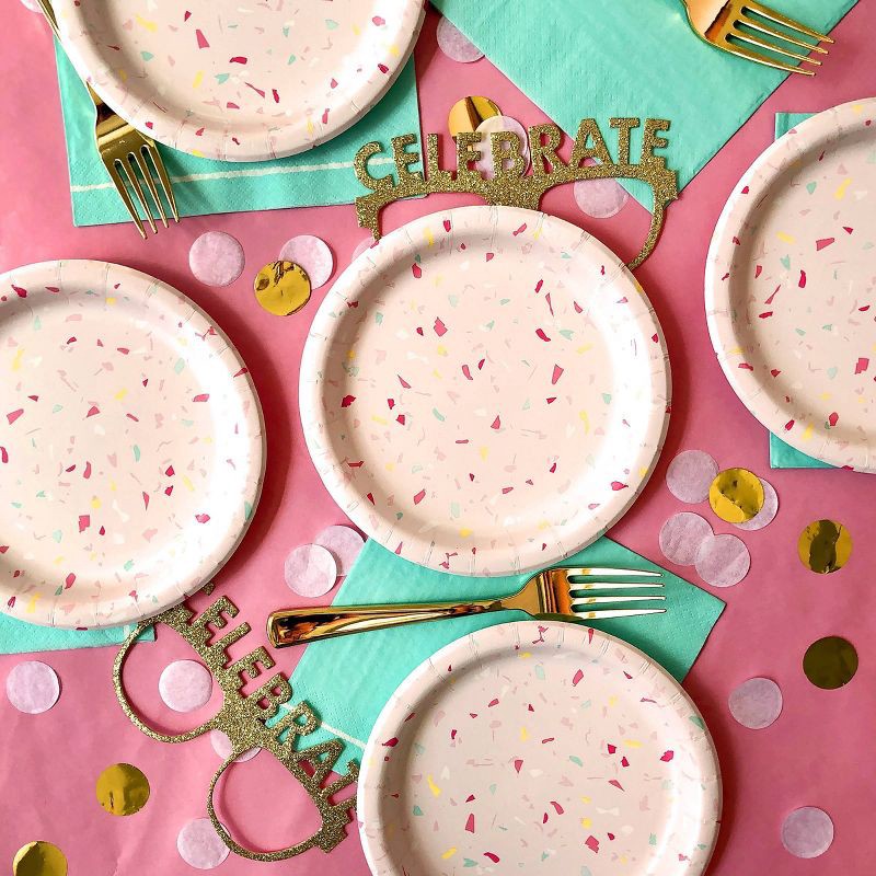 slide 2 of 3, 60ct Cutlery Gold - Spritz, 60 ct