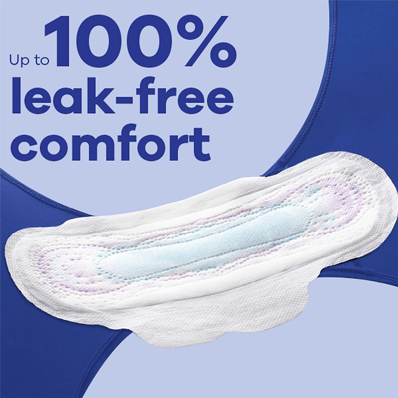 slide 5 of 9, Always Ultra Thin Pads Extra Super Long Absorbency Unscented with Wings - Size 3 - 38ct, 38 ct