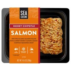 Sea Cuisine Honey Chipotle Salmon - - 10.5oz: Wild Caught, No Artificial Flavors