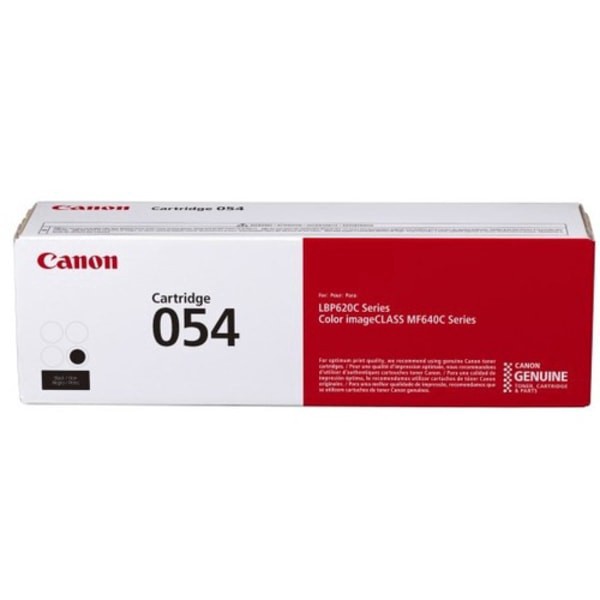 slide 7 of 7, Canon Genuine 054 Toner Cartridge, Black, Crg 054 K (3024C001), 1 ct