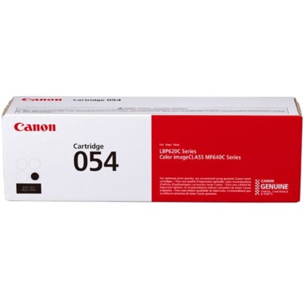 slide 2 of 7, Canon Genuine 054 Toner Cartridge, Black, Crg 054 K (3024C001), 1 ct