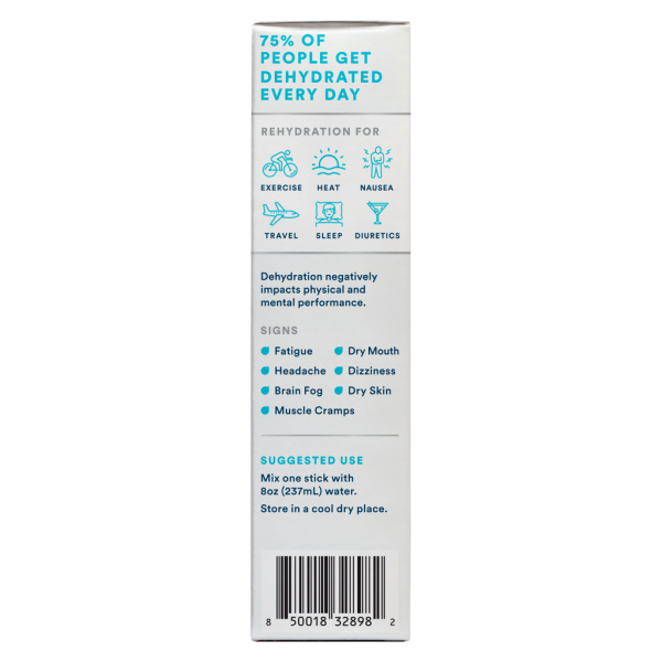 slide 2 of 10, DripDrop Zero Sugar Passion Fruit Electrolyte Drink Mix Sticks - 8 ct, 8 ct