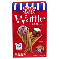Joy Cone Waffle Cones - Classic