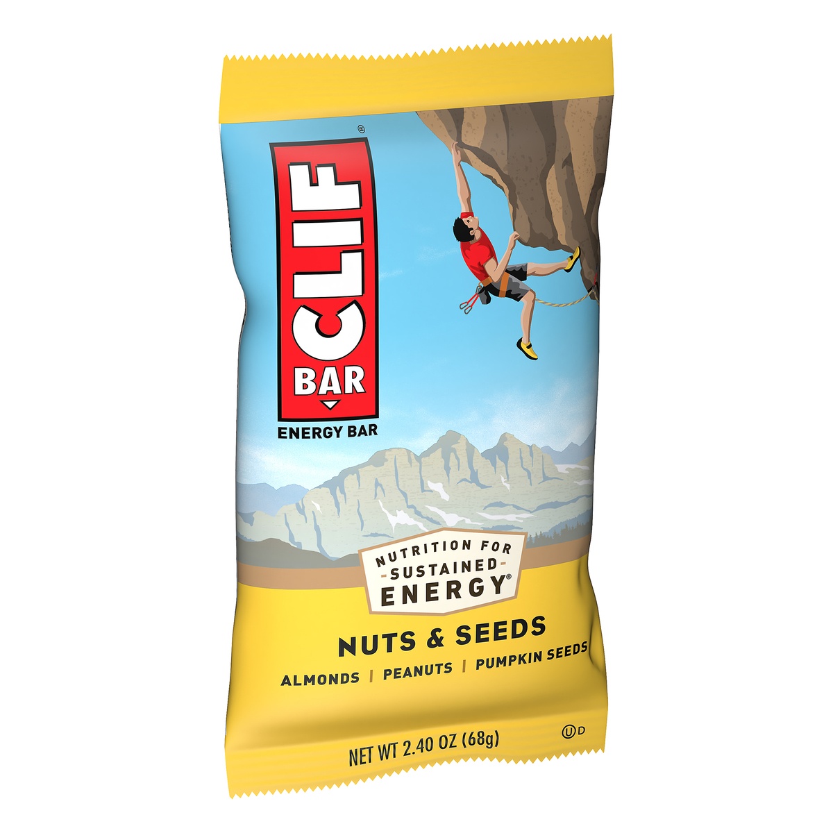 slide 2 of 9, CLIF Bar Nuts & Seeds Energy Bar, 2.4 oz