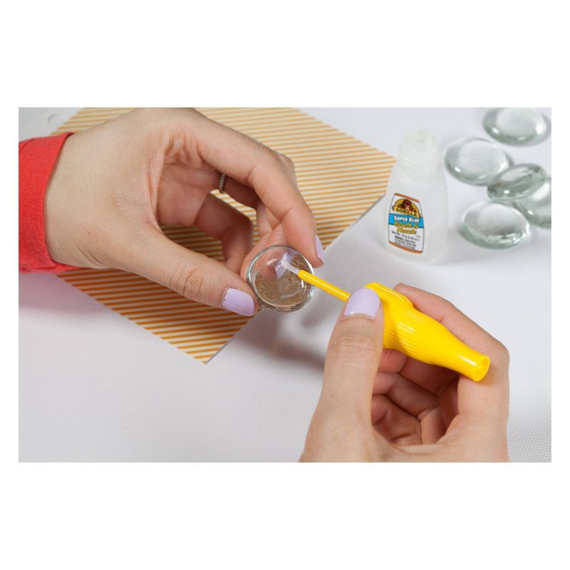 slide 4 of 8, Gorilla Glue 10G Super Glue Clear: Fast Drying, Crazy Glass Glue for Wood, Leather, Rubber, Ceramics, Stationery Use, 10 gram