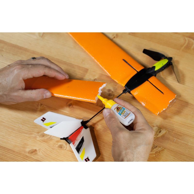 slide 5 of 8, Gorilla Glue 10G Super Glue Clear: Fast Drying, Crazy Glass Glue for Wood, Leather, Rubber, Ceramics, Stationery Use, 10 gram