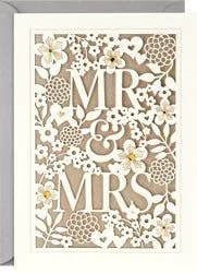 Hallmark Wedding Card (Mr. & Mrs.)