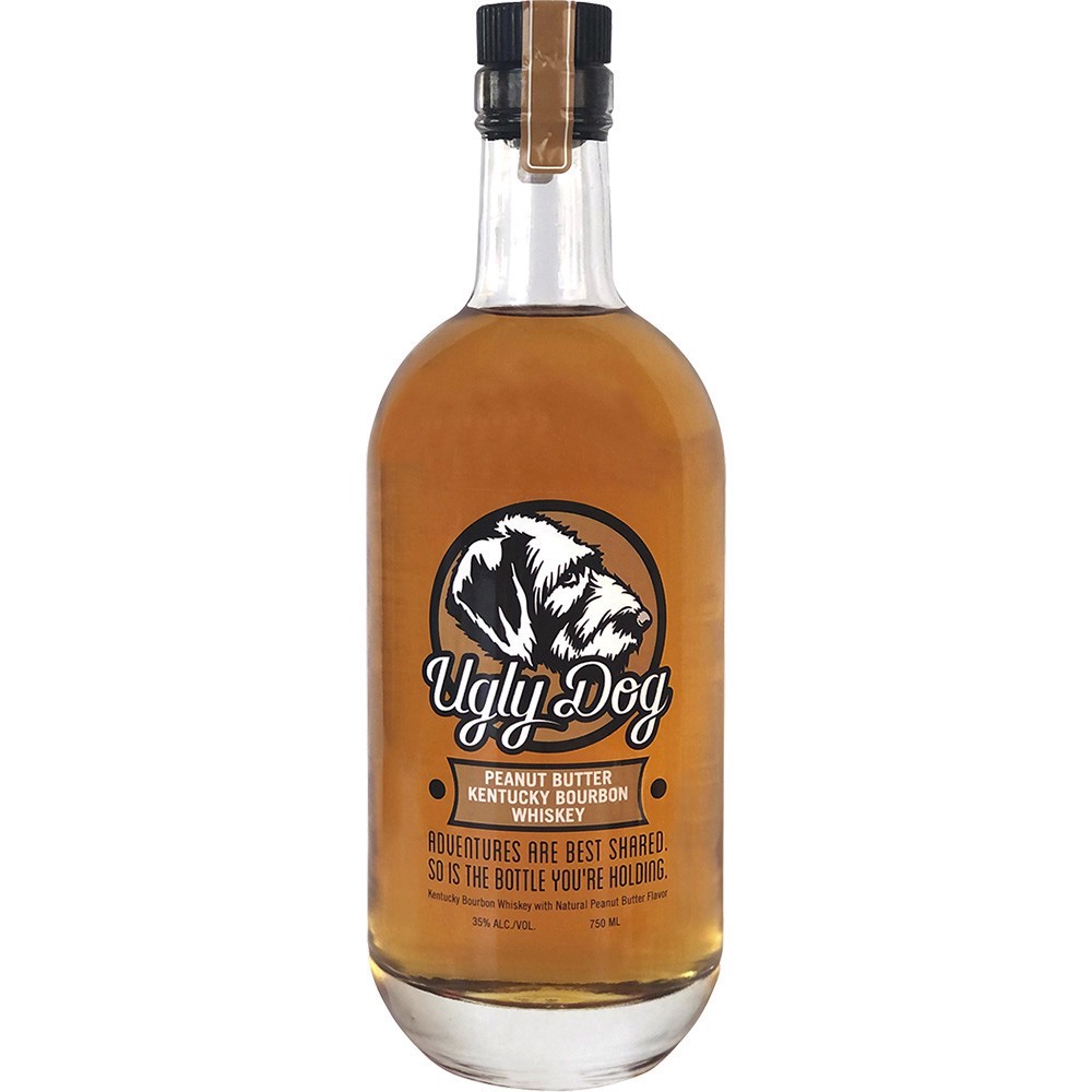 slide 1 of 1, Ugly Dog Peanut Butter Kentucky Bourbon Whiskey, 750 ml