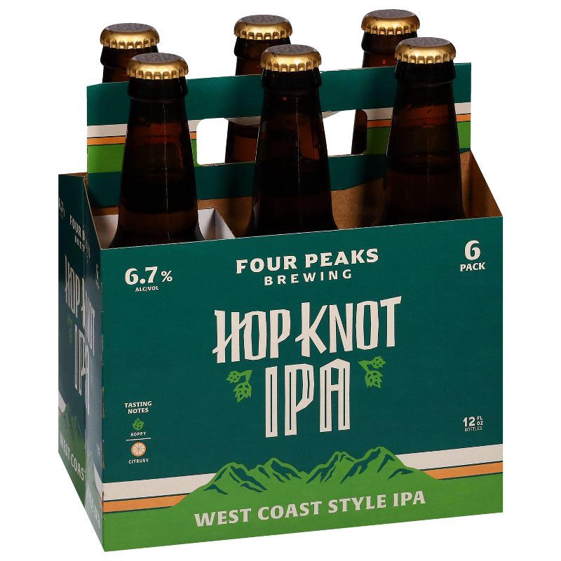 slide 2 of 8, Four Peaks Brewing Company Four Peaks Hop Knot IPA Beer - 6pk/12 fl oz Bottles, 6 ct; 12 fl oz