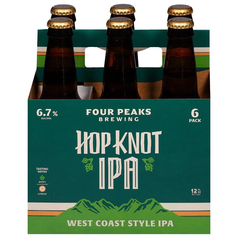 slide 3 of 8, Four Peaks Brewing Company Four Peaks Hop Knot IPA Beer - 6pk/12 fl oz Bottles, 6 ct; 12 fl oz