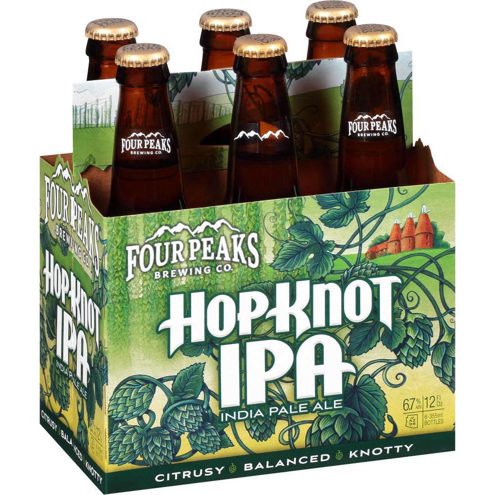 slide 3 of 6, Four Peaks Brewing Company Four Peaks Hop Knot IPA Beer - 6pk/12 fl oz Bottles, 6 ct; 12 fl oz