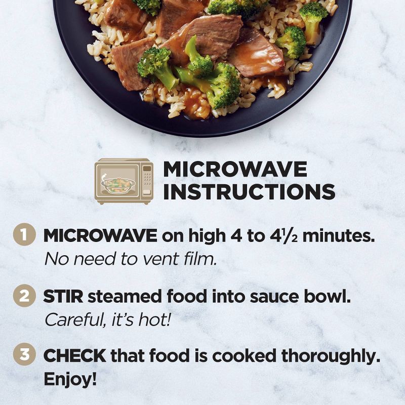 slide 6 of 7, Healthy Choice Simply Steamers Frozen Beef & Broccoli - 10oz, 10 oz