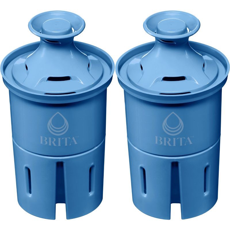 slide 2 of 14, Brita 2ct Elite Replacement Water Filter for Pitchers and Dispensers: Reduces Odors, Filters Lead & More, 2 ct