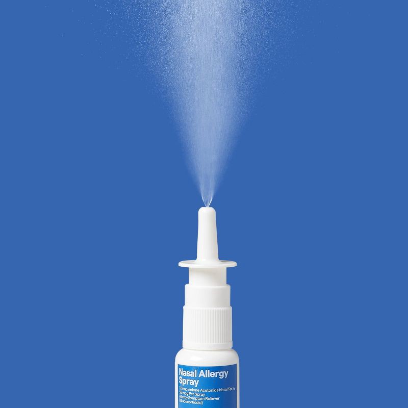 slide 2 of 4, Triamcinolone Acetonide Multi-Symptom Nasal Allergy Relief Spray - 0.57 fl oz - up&up™, 0.57 fl oz