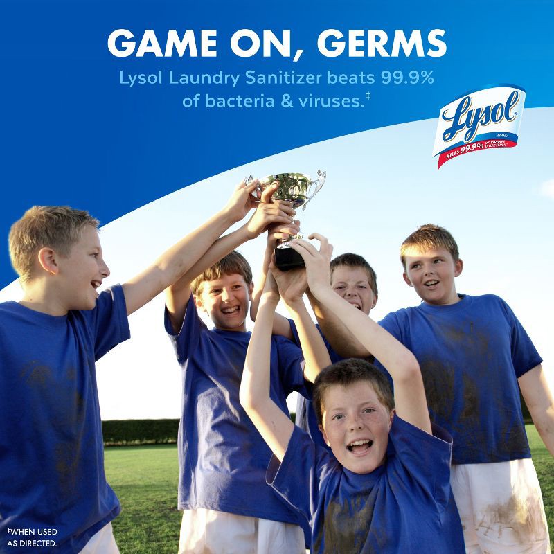 slide 2 of 10, Lysol Crisp Linen Scented Laundry Sanitizer - 41 fl oz, 41 fl oz