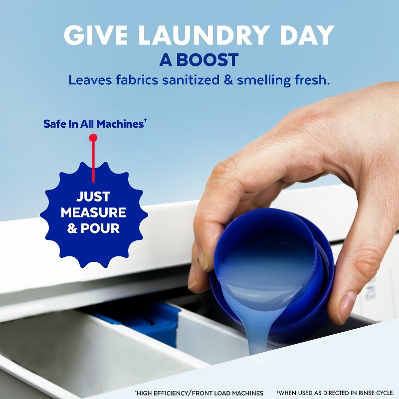 slide 10 of 11, Lysol Laundry Sanitizer Crisp Linen Detergent Booster - 90oz, 90 oz