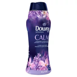 Downy Infusions Calm Lavender & Vanilla Bean Scent In-Wash Booster Beads - 14.8oz