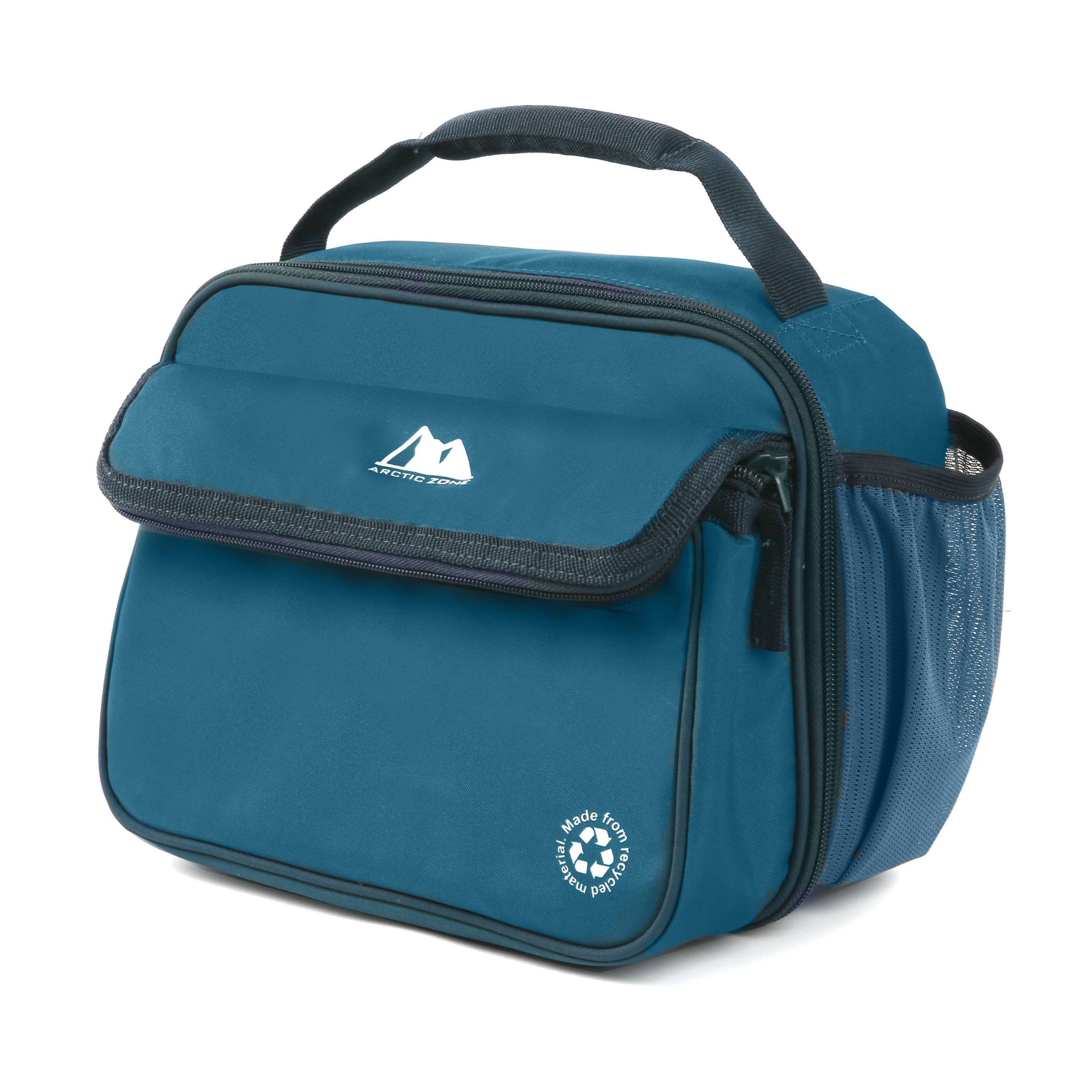 Arctic Zone Recycled Dual Compartment Lunch Box - Midnight Blue 1 ct ...