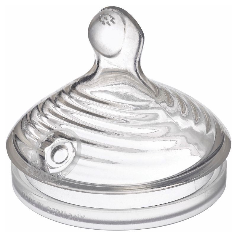 slide 3 of 11, NUK Simply Natural Fast Flow Nipples 2pk, 2 ct
