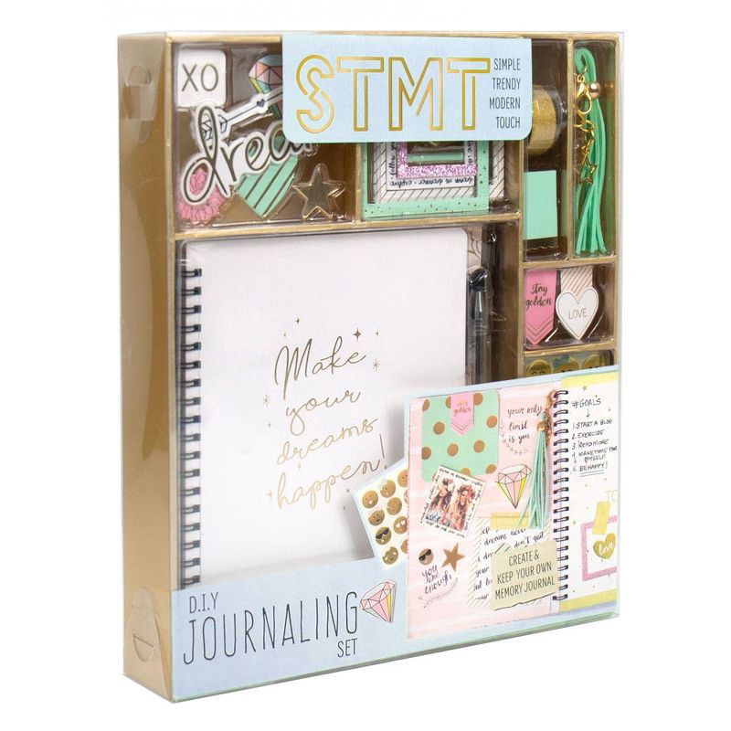 slide 4 of 5, DIY Journaling Set - STMT: Craft Kit with Stickers for Girls, Art & Stationery, Ages 14+, 1 ct
