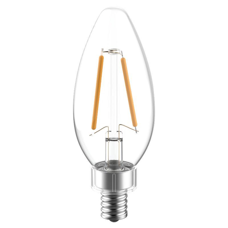 slide 2 of 7, GE Household Lighting GE 2pk 40W Reveal HD+ LED BC Decorative Light Bulbs, 2 ct