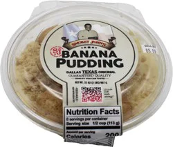 Smokey John's Banana Pudding