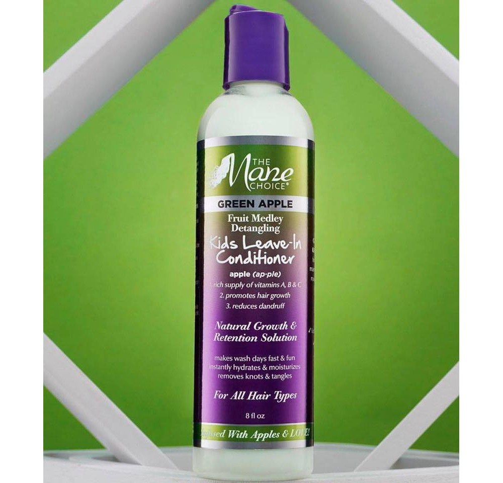 slide 3 of 3, The Mane Choice Green Apple Kids Leave In Conditioner - 8 fl oz, 8 fl oz