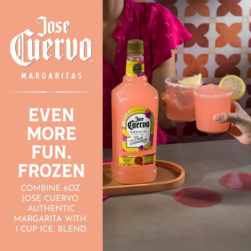 slide 4 of 10, Jose Cuervo Pink Lemonade Margarita - 1.75L Bottle, 1.75 liter