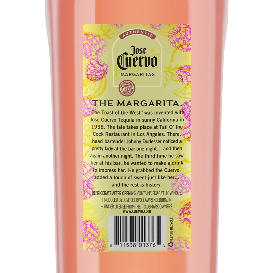 Jose Cuervo Pink Lemonade Margarita 1.75L Bottle 1.75 liter Shipt