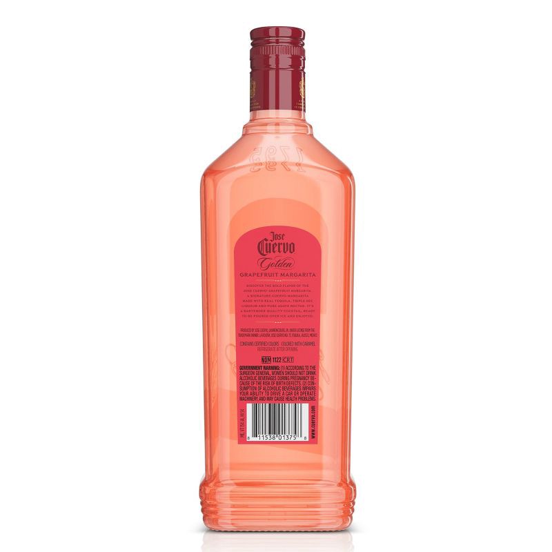 slide 5 of 10, Jose Cuervo Grapefruit Tangerine Margarita - 1.75L Bottle, 1.75 liter