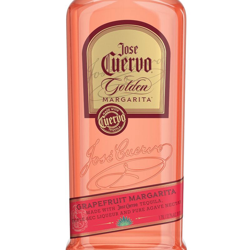 slide 9 of 10, Jose Cuervo Grapefruit Tangerine Margarita - 1.75L Bottle, 1.75 liter