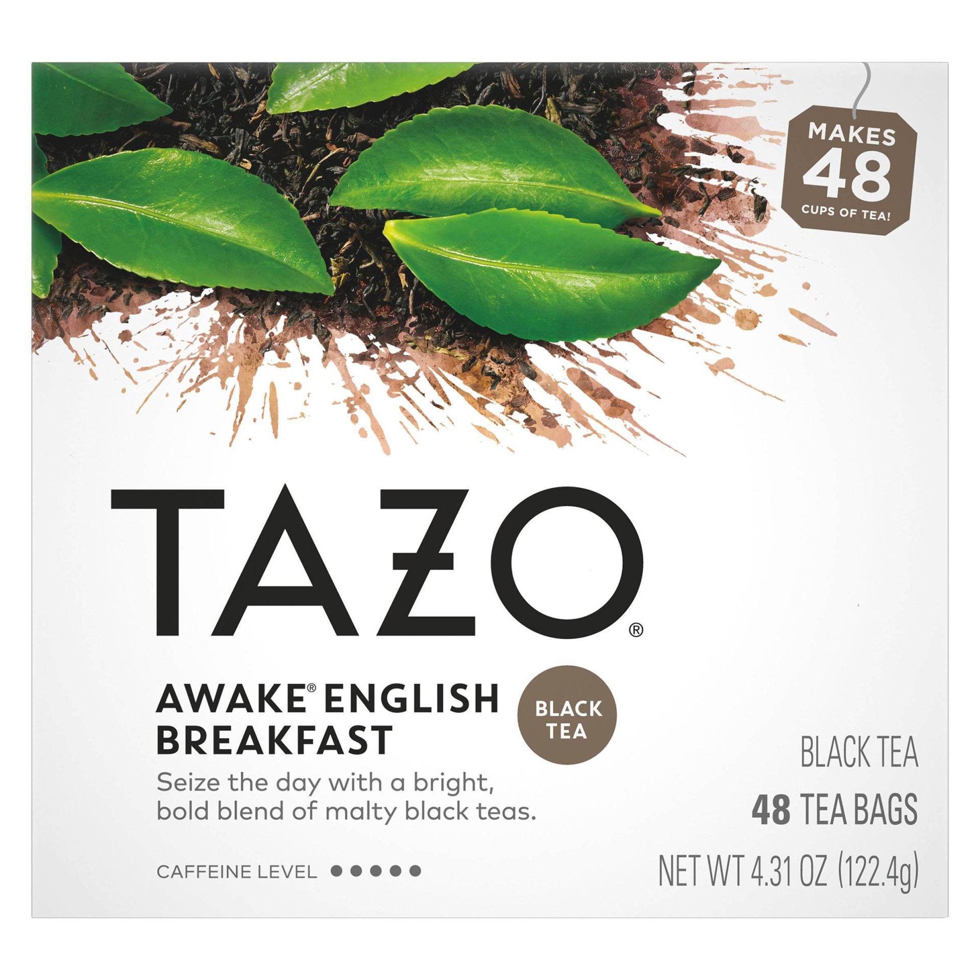 slide 1 of 4, Tazo Awake English Breakfast Tea, 48 ct