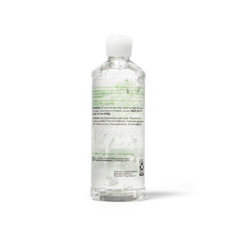 slide 4 of 6, Clear Aloe Vera Gel - 16oz - up&up™, 16 oz