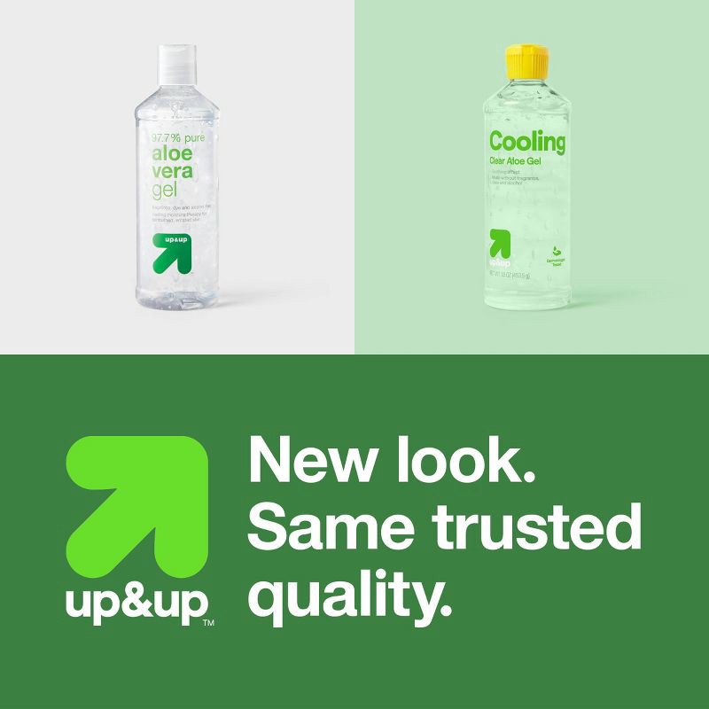 slide 5 of 6, Clear Aloe Vera Gel - 16oz - up&up™, 16 oz