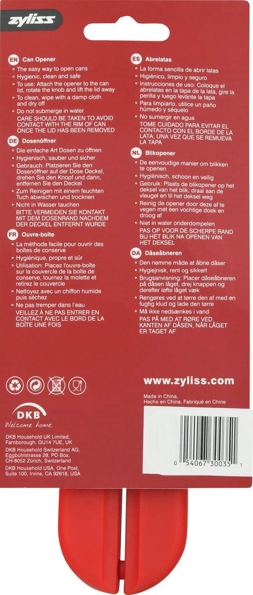 slide 3 of 11, Zyliss Can Opener, 1 ct