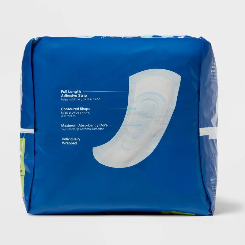 slide 3 of 3, Men's Guards for Adult Incontinence Care - Maximum Absorbency - 52ct - up&up™, 52 ct