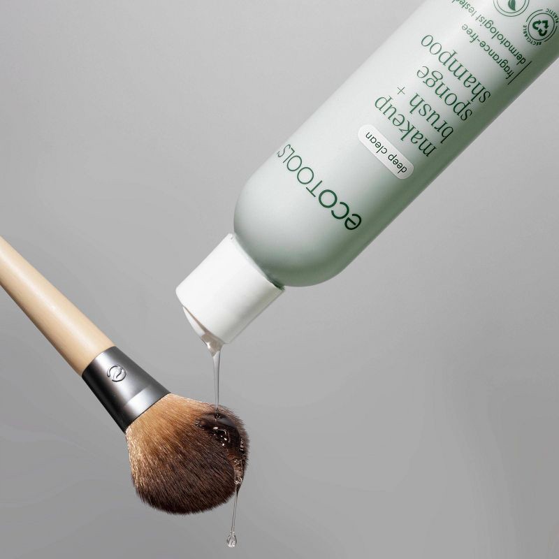 slide 3 of 7, EcoTools Makeup Brush and Sponge Cleansing Shampoo, 1 ct