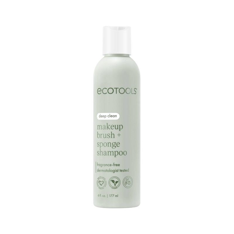 slide 1 of 7, EcoTools Makeup Brush and Sponge Cleansing Shampoo, 1 ct