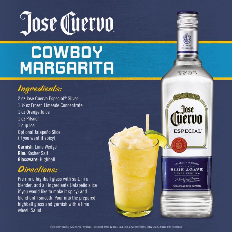 slide 11 of 11, Jose Cuervo Especial Silver Tequila - 1.75L Bottle, 1.75 liter