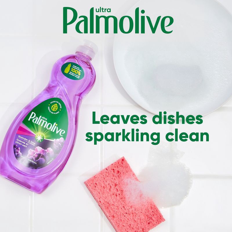 slide 9 of 9, Palmolive Lavender and Lime Ultra Dishwashing Liquid Dish Soap - 20 fl oz, 20 fl oz