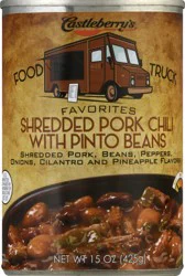 Castleberry's Mild With Pinto Beans Shredded Pork Chili
