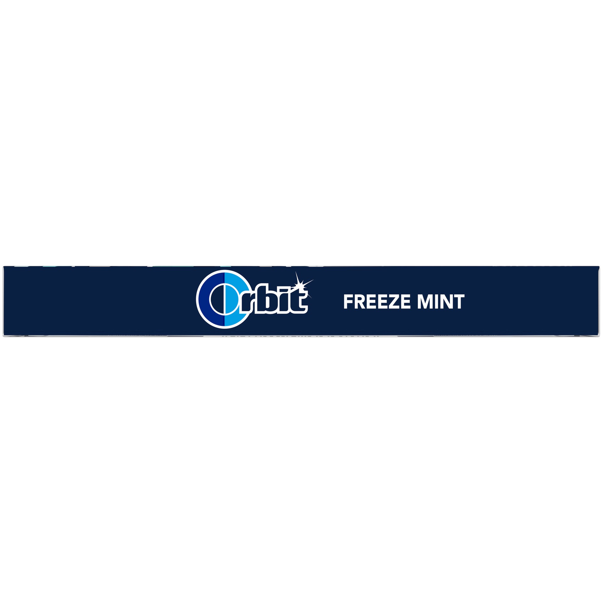 slide 4 of 5, ORBIT Gum Freeze Mint Sugar Free Chewing Gum, Single Pack, 14 Piece, 14 pc