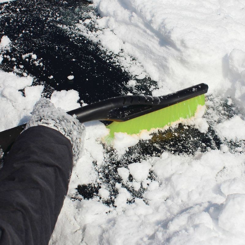 slide 3 of 3, Emsco 23" Snowbrush with Comfort Grip, 1 ct